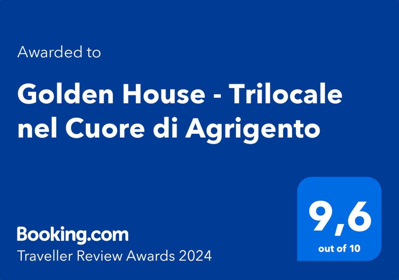Golden House - Trilocale Nel Cuore Di أغريجنتو المظهر الخارجي الصورة